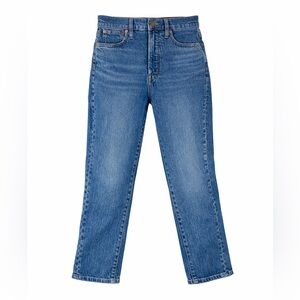 Madewell The Perfect Vintage Jean 28T Tall High Rise Straight Leg Denim